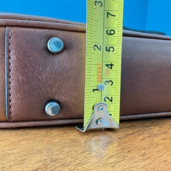 Coach Cognac Brown Leather Computer Bag/Briefcase - Picture 7 of 7